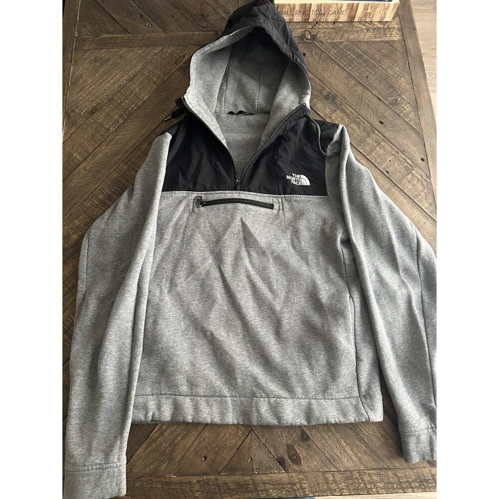 The North Face Men’s Rivington Fleece Pullover Size Medium Heather Grey